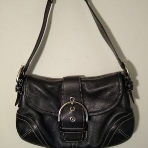 Small Black Coach Handbag